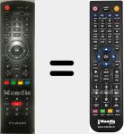 Comandament a dist&agrave;ncia substitut de 32FL532/10