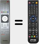 Comandament a distància substitut de TS5-R5 NETFLIX (759551855900)