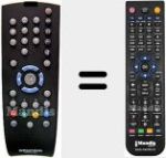 Comandament a dist&agrave;ncia substitut de TP160C (720117138100)