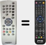 Comandament a distància substitut de TELE PILOT 156C (720116300000)