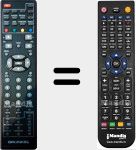 Comandament a dist&agrave;ncia substitut de OL0165