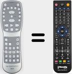 Comandament a dist&agrave;ncia substitut de HK970