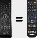 Comandament a dist&agrave;ncia substitut de TL 1536W-BTP