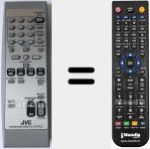 Comandament a dist&agrave;ncia substitut de RMSRVNB50 (BI600NB5002S)