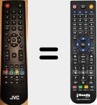 Comandament a dist&agrave;ncia substitut de LT-58HV92