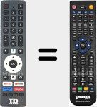 Comandament a distància substitut de K40DLK20GLE