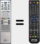 Comandament a dist&agrave;ncia substitut de 6710T00017V