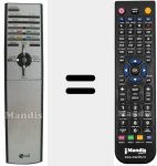 Comandament a dist&agrave;ncia substitut de 6710V00136G