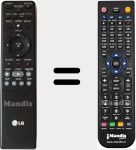 Comandament a dist&agrave;ncia substitut de AKB36160901