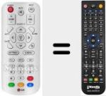 Comandament a dist&agrave;ncia substitut de MKJ50025115