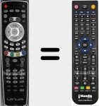 Comandament a dist&agrave;ncia substitut de LRC001E (Lenuss004)