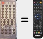 Comandament a dist&agrave;ncia substitut de LR2200