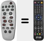 Comandament a dist&agrave;ncia substitut de 314011851010