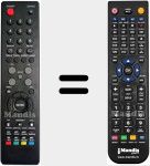 Comandament a dist&agrave;ncia substitut de LED3202