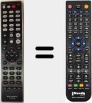 Comandament a dist&agrave;ncia substitut de RC002SR (307010031009M)