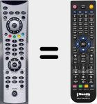 Comandament a dist&agrave;ncia substitut de MD30132