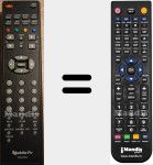 Comandament a distància substitut de STV15T (ver 1)
