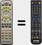 Comandament a distància substitut de Movistar Tv (Imagenio)