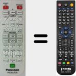 Comandament a dist&agrave;ncia substitut de N2QAYA000105