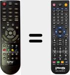 Comandament a dist&agrave;ncia substitut de NPG (RC-02A)