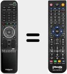 Comandament a dist&agrave;ncia substitut de NR-242