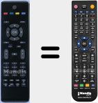 Comandament a dist&agrave;ncia substitut de RC1205 (08013850)