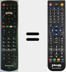 Comandament a dist&agrave;ncia substitut de RCA49128 (30092557)