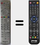 Comandament a dist&agrave;ncia substitut de N2QAYB000928