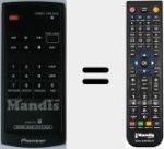 Comandament a dist&agrave;ncia substitut de PWW1175