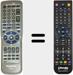 Comandament a dist&agrave;ncia substitut de N2QAKB000041