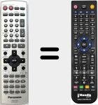 Comandament a distància substitut de EUR7722010