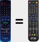 Comandament a dist&agrave;ncia substitut de N2QAYB000272