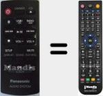 Comandament a dist&agrave;ncia substitut de N2QAYB000944