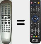 Comandament a dist&agrave;ncia substitut de CRP64801 (996500028800)