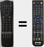 Comandament a dist&agrave;ncia substitut de SBCRP520