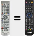 Comandament a dist&agrave;ncia substitut de 07660LW010