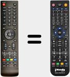 Comandament a dist&agrave;ncia substitut de TQL43F4PR001