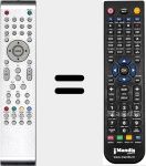 Comandament a dist&agrave;ncia substitut de TLU01942B