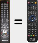 Comandament a dist&agrave;ncia substitut de TLU01943B