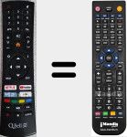 Comandament a dist&agrave;ncia substitut de QT32NX73