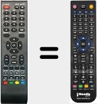 Comandament a dist&agrave;ncia substitut de QXT37DD