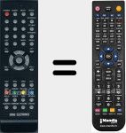 Comandament a dist&agrave;ncia substitut de B216H 43-09