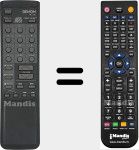 Comandament a dist&agrave;ncia substitut de RC-235