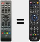 Comandament a dist&agrave;ncia substitut de RC-E 23