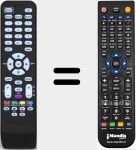 Comandament a distància substitut de RC1994301 (04TCLDIV0017)