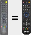 Comandament a distància substitut de RC3010E01