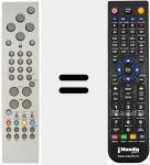 Comandament a dist&agrave;ncia substitut de RC5010 11