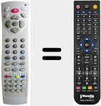 Comandament a dist&agrave;ncia substitut de RC T-10