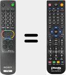 Comandament a dist&agrave;ncia substitut de RM-883