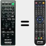 Comandament a dist&agrave;ncia substitut de RM-AMU153 (149016711)